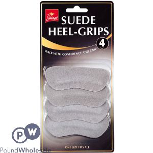 JUMP SUEDE HEEL-GRIPS 4 PACK