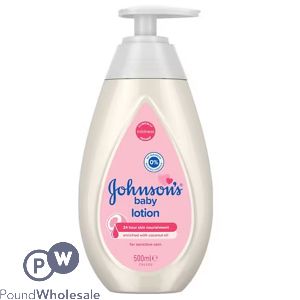 Johnson's Coconut Oil Pump Action Baby Lotion 500ml