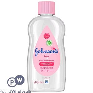 Johnson's Baby Oil 200ml