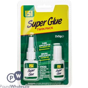 151 SUPER GLUE TWIN PACK