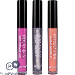 Keep It Lippy Lip Plumping Lip Gloss Assorted