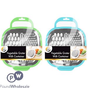 DID Vegetable Grater With Container Assorted
