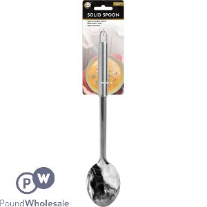 Did Stainless Steel Solid Spoon 31.5cm