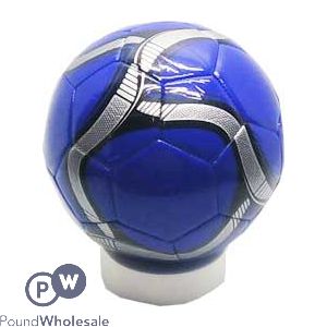 Pu Leather Hand Stitched Football - 4 Assorted Colours