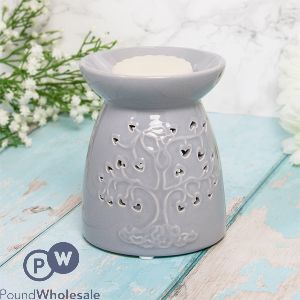 Leonardo Desire Aroma Grey Tree Of Life Wax Oil Burner