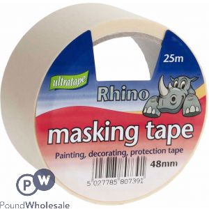 ULTRATAPE RHINO MASKING TAPE 48MM X 25M