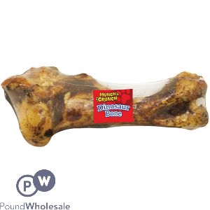 MUNCH &amp; CRUNCH DINOSAUR DOG BONE