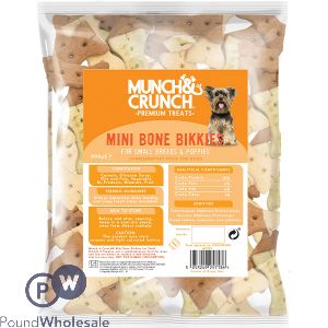 Munch & Crunch Mini Bone Puppy Bikkies 700g