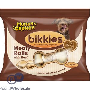 Munch & Crunch Marrowbone Treats Bikkies 300g