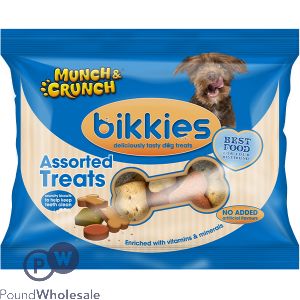 Munch &amp; Crunch Assorted Treats Bikkies 350g