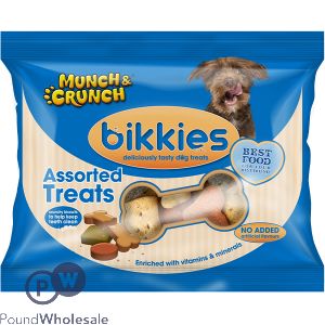 Munch & Crunch Assorted Treats Bikkies 350g