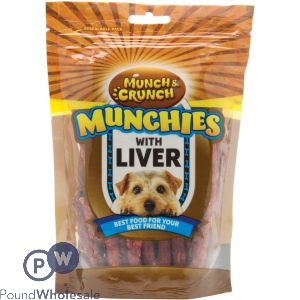 Munch & Crunch Munchies With Liver 250g