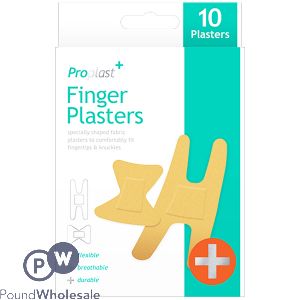 Proplast Finger Plasters 10 Pack