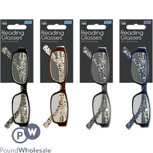 Second Glance Printed Frame Reading Glasses Assorted