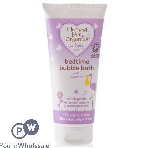 Mumma Love Organics Bedtime Bubble Bath With Lavender 200ml