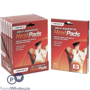 Masterplast Self Adhesive Instant Heat Pads 