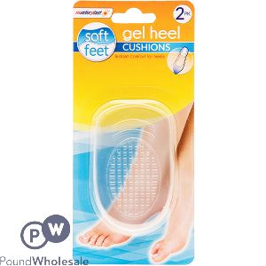 MASTERPLAST GEL HEEL CUSHIONS 2 PACK CDU