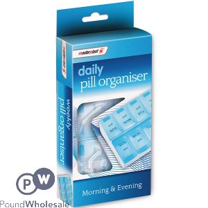Masterplast Morning & Evening Daily Pill Organiser