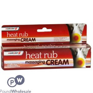 Masterplast Heat Rub Massaging Cream 70g