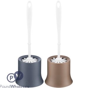 Trendy Toilet Brush And Holder Assorted Colours