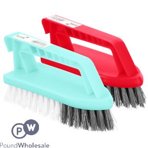 Trendy Iron Scrub Brush Assorted Colours