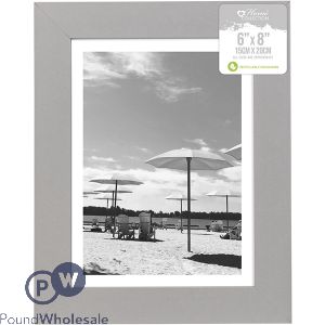 Home Collection Nottingham Grey Photo Frame 15cm X 20cm