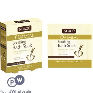 Nuage Oatmeal Soothing Bath Soak 3 X 42g Sachets