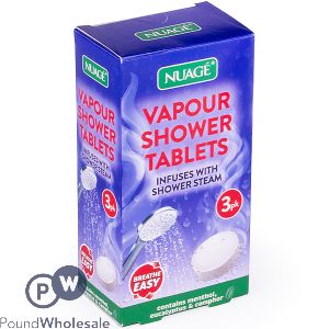 Nuage Decongestant Vapour Shower Tablets 3 Pack