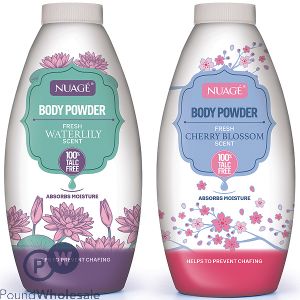Nuage Talc-free Fresh Body Powder 250ml Assorted Scents