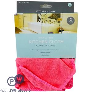 Microfibre All-purpose Cleaning Cloth 2pk