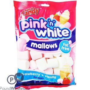 Keep It Candy Pink 'n' White Strawberry & Vanilla Marshmallows 250g