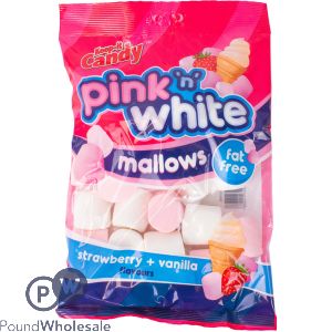 Keep It Candy Fat Free Strawberry & Vanilla Pink 'n' White Marshmallows 200g