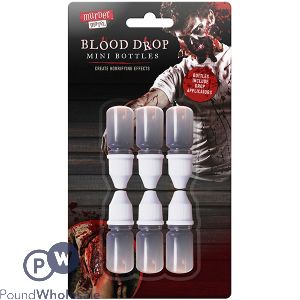 Murder Motel Mini Blood Drop Bottles 6pk