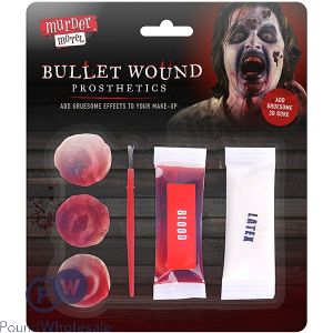 Murder Motel Bullet Wound Prosthetics
