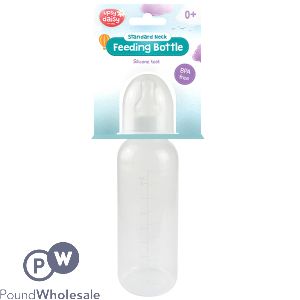 UPSY DAISY STANDARD NECK SILICONE TEAT FEEDING BOTTLE 250ML