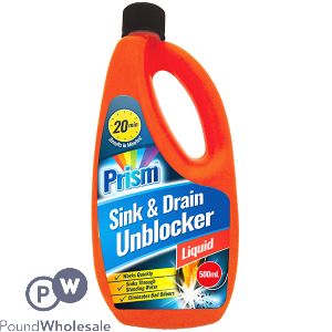 Prism Sink & Drain Unblocker Liquid 500ml