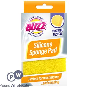 Buzz Yellow Silicone Sponge Pad