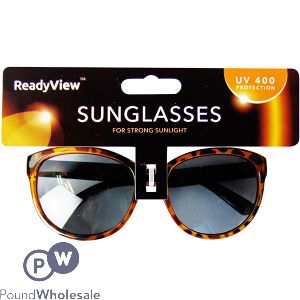 Ready View Uv 400 Ladies Tortoise Shell Sunglasses