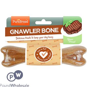 Pure Breed Beef Gnawler Dog Bone