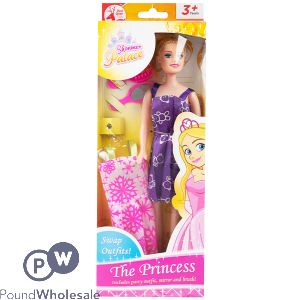 RED DEER TOYS BOXED PRINCESS DRESS DOLL