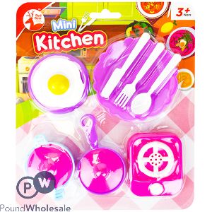 Red Deer Toys Mini Kitchen Play Set