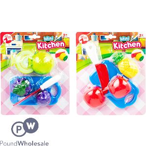 RED DEER TOYS MINI KITCHEN PLAY SET ASSORTED