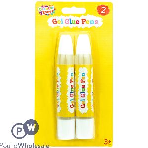 Creator Zone Gel Glue Pens 38ml 2 Pack