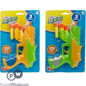 Red Deer Toys Foam Pellet Ultra Air Blast Pistol 4pc