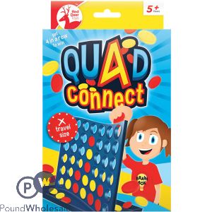 Red Deer Toys Travel Size Quad Connect Game Set
