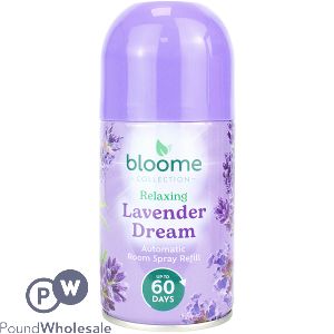 Bloome Relaxing Lavender Dream Automatic Room Spray Refill 250ml