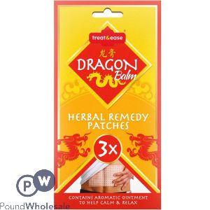 Dragon Balm Plaster 3 Pack