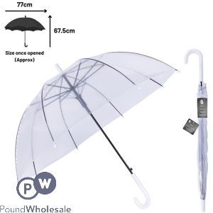 Did Kids Clear Dome Umbrella 77cm X 67.5cm