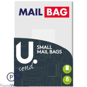 Small Mail Bags Pack Of 8 16 X 23cm