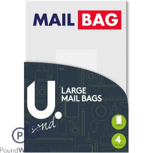 Large Mail Bags Pack Of 4 32 X 44cm